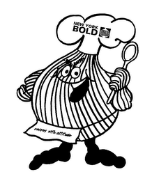 NEW YORK BOLD ONIONS WITH ATTITUDE logo