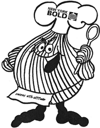 NEW YORK BOLD ONIONS WITH ATTITUDE logo