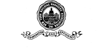 NEW YORK BUILDING MANAGERS' ASSOCIATION, INC. CO-OPERATION AND EFFICIENCY logo