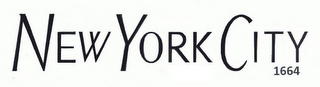 NEW YORK CITY 1664 logo