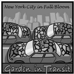 NEW YORK CITY IN FULL BLOOM GARDEN IN TRANSIT logo