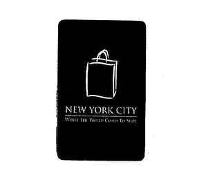 NEW YORK CITY WHERE THE WORLD COMES TO SHOP logo