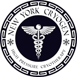 NEW YORK CRYOGEN HIGH PRESSURE CRYOTHERAPY logo