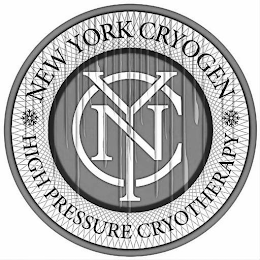 NEW YORK CRYOGEN HIGH PRESSURE CRYOTHERAPY NYC logo