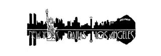 NEW YORK DALLAS LOS ANGELES HOLLYWOOD logo