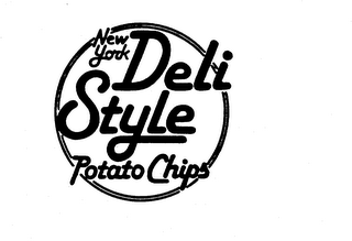NEW YORK DELI STYLE POTATO CHIPS logo