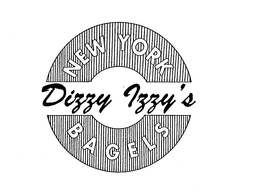NEW YORK DIZZY IZZY'S BAGELS logo