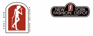 NEW YORK FASHION DEPOT A WORLD CLASS MEN'S STORE logo