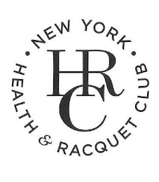 NEW YORK HEALTH & RACQUET HRC logo