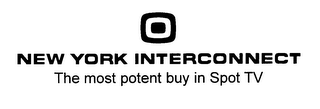 NEW YORK INTERCONNECT THE MOST POTENT BUY IN SPOT TV logo