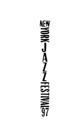 NEW YORK JAZZ FESTIVAL 97 logo
