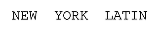 NEW YORK LATIN logo