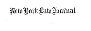NEW YORK LAW JOURNAL logo