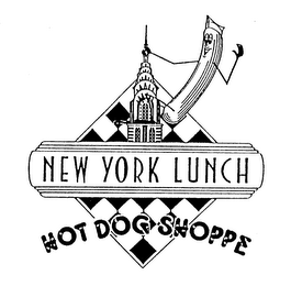 NEW YORK LUNCH HOT DOG SHOPPE logo