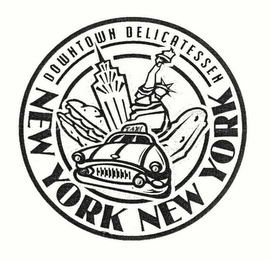 NEW YORK NEW YORK DOWNTOWN DELICATESSEN logo