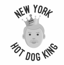 NEW YORK NEW YORK HOT DOG KING logo