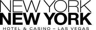 NEW YORK NEW YORK HOTEL & CASINO - LAS VEGAS logo