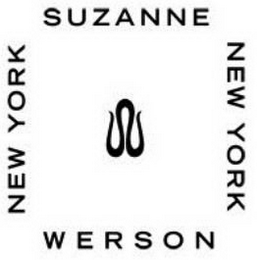 NEW YORK NEW YORK SUZANNE WERSON logo