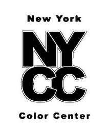 NEW YORK NY CC COLOR CENTER logo