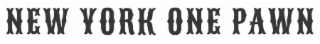 NEW YORK ONE PAWN logo