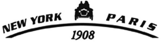 NEW YORK PARIS 1908 logo