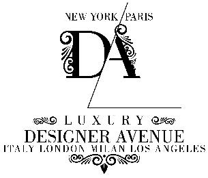 NEW YORK PARIS DA LUXURY DESIGNER AVENUE ITALY LONDON MILAN LOS ANGELES logo