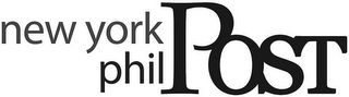 NEW YORK PHIL POST logo