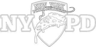 NEW YORK PIZZA DELIVERY NYPD logo