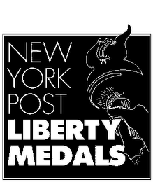 NEW YORK POST LIBERTY MEDALS logo