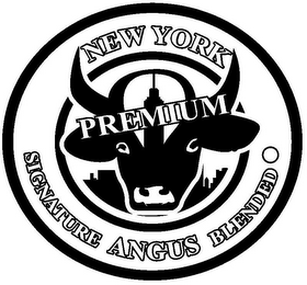 NEW YORK PREMIUM SIGNATURE ANGUS BLENDED logo