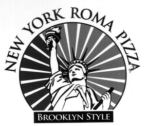 NEW YORK ROMA PIZZA BROOKLYN STYLE logo