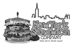 NEW YORK SANDWICH COMPANY YEAH WE'RE THOSE GUYS logo