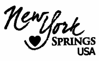 NEW YORK SPRINGS USA logo