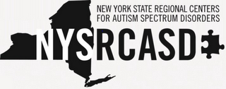 NEW YORK STATE REGIONAL CENTERS FOR AUTISM SPECTRUM DISORDERS NYSRCASD logo