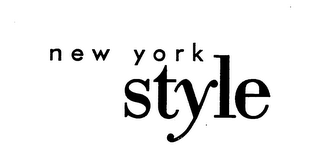 NEW YORK STYLE logo