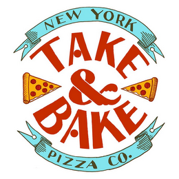 NEW YORK TAKE & BAKE PIZZA CO. logo
