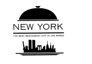 NEW YORK THE BEST RESTAURANT CITY IN THE WORLD logo