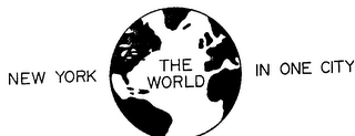 NEW YORK THE WORLD IN ONE CITY logo