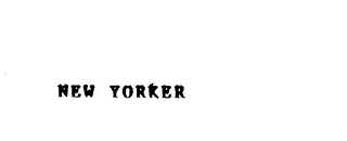 NEW YORKER logo