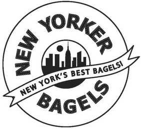 NEW YORKER BAGELS NEW YORK'S BEST BAGELS! logo