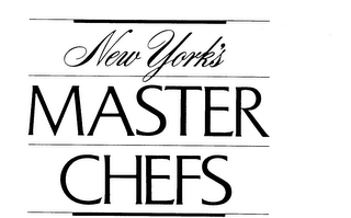 NEW YORK'S MASTER CHEFS logo