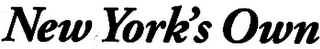 NEW YORK'S OWN logo