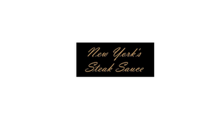 NEW YORK'S STEAK SAUCE logo