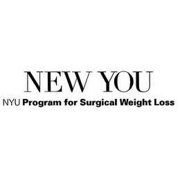 NEW YOU NYU PROGRAM FOR SURGICAL WEIGHT LOSS logo