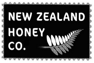 NEW ZEALAND HONEY CO logo