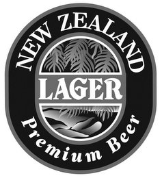 NEW ZEALAND LAGER PREMIUM BEER logo