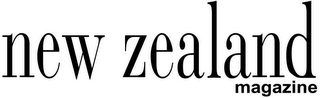NEW ZEALAND MAGAZINE logo