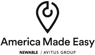 NEWABLE AVITUS GROUP AMERICA MADE EASY logo