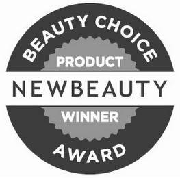 NEWBEAUTY BEAUTY CHOICE AWARD PRODUCT WINNER logo