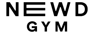 NEWD GYM logo